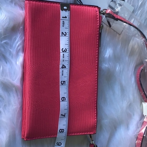 ZARA Pink Leather Purse NWT - Picture 11 of 11